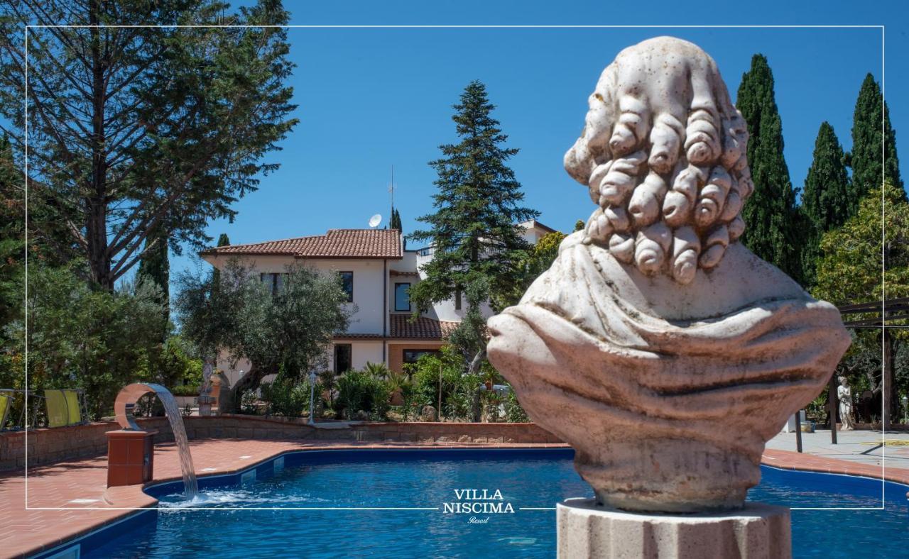 Villa Niscima Caltanissetta Exterior photo